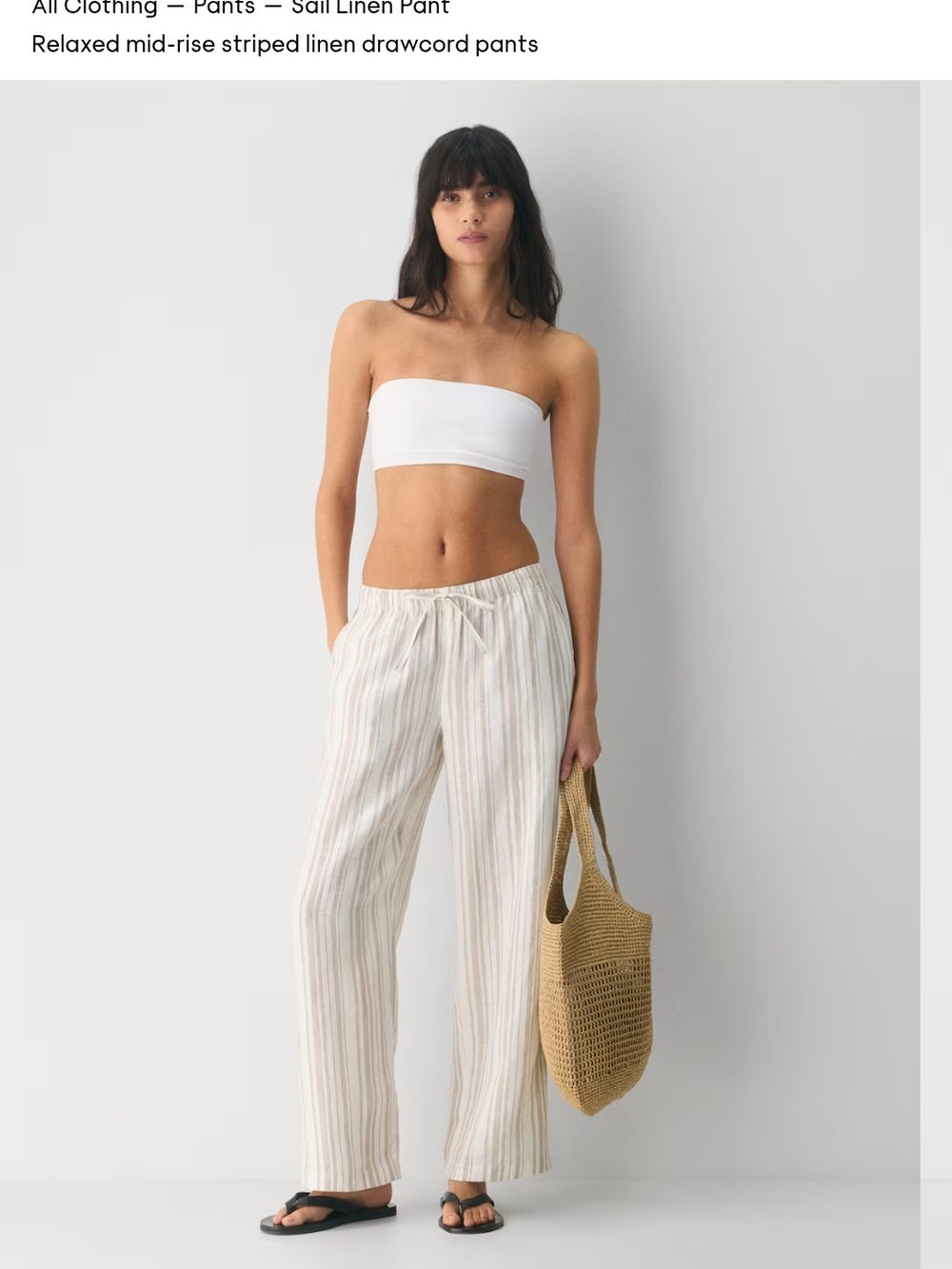Little Moon 🌙 Sail linen Pants